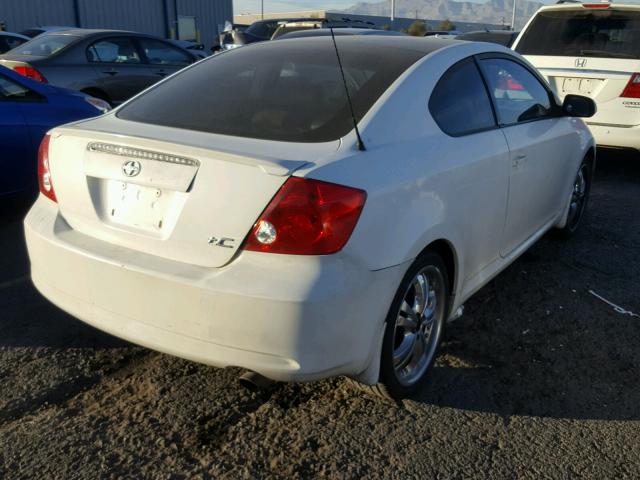 JTKDE177950006097 - 2005 TOYOTA SCION TC 白色 照片 4