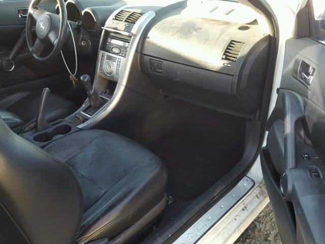 JTKDE177950006097 - 2005 TOYOTA SCION TC 白色 照片 5
