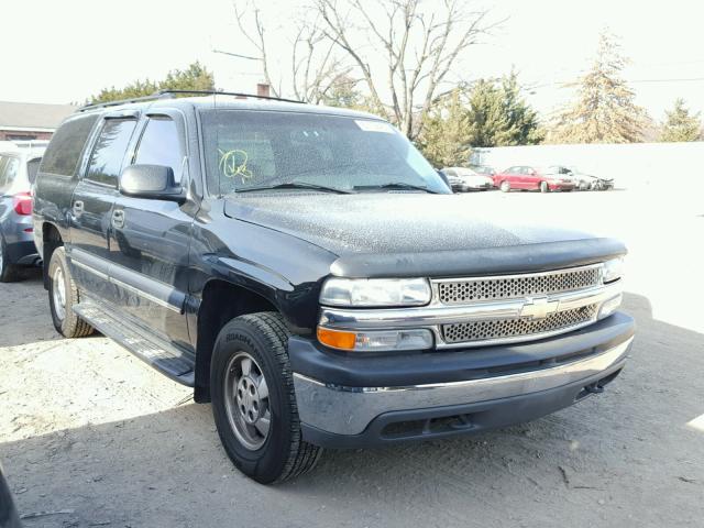 3GNEC16T31G132419 - 2001 CHEVROLET SUBURBAN C BLACK photo 1