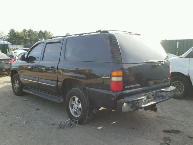 3GNEC16T31G132419 - 2001 CHEVROLET SUBURBAN C BLACK photo 3