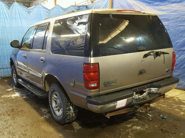 1FMRU16W12LA28772 - 2002 FORD EXPEDITION TAN photo 3