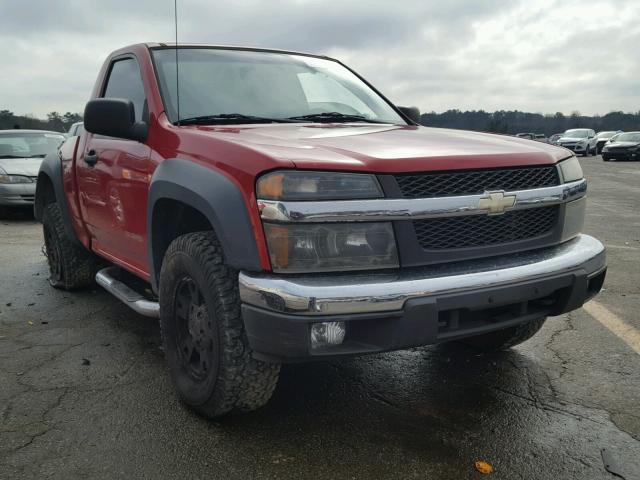 1GCDS148358159962 - 2005 CHEVROLET COLORADO RED photo 1