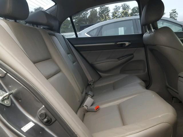 2HGFA15909H510279 - 2009 HONDA CIVIC EXL 灰色 照片 6