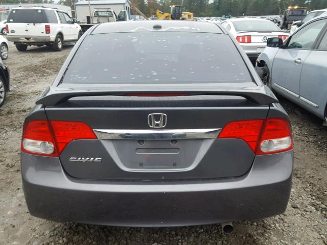 2HGFA15909H510279 - 2009 HONDA CIVIC EXL 灰色 照片 9