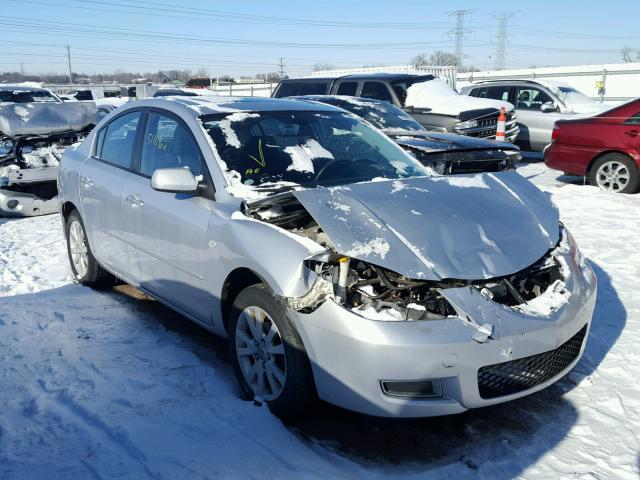 JM1BK32FX81792797 - 2008 MAZDA 3 I SILVER photo 1