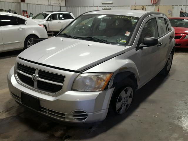 1B3HB28A79D179604 - 2009 DODGE CALIBER SE SILVER photo 2