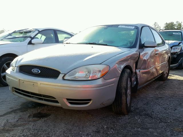 1FAFP56UX7A114255 - 2007 FORD TAURUS SEL SILVER photo 2