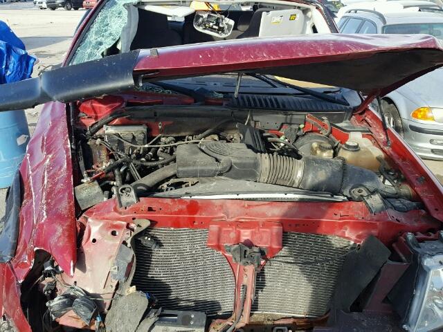 1FMFU16L94LA95406 - 2004 FORD EXPEDITION RED photo 7