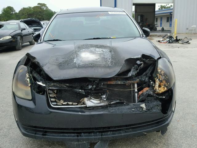 1N4BA41E94C869200 - 2004 NISSAN MAXIMA SE BLACK photo 9