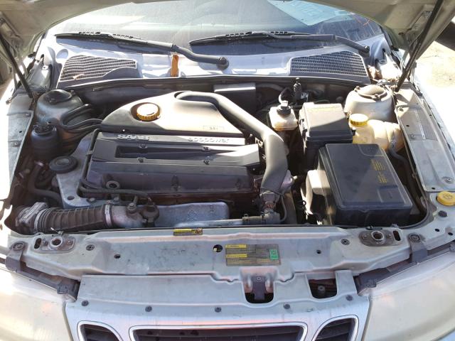 YS3EB49E523019112 - 2002 SAAB 9-5 LINEAR GRAY photo 7