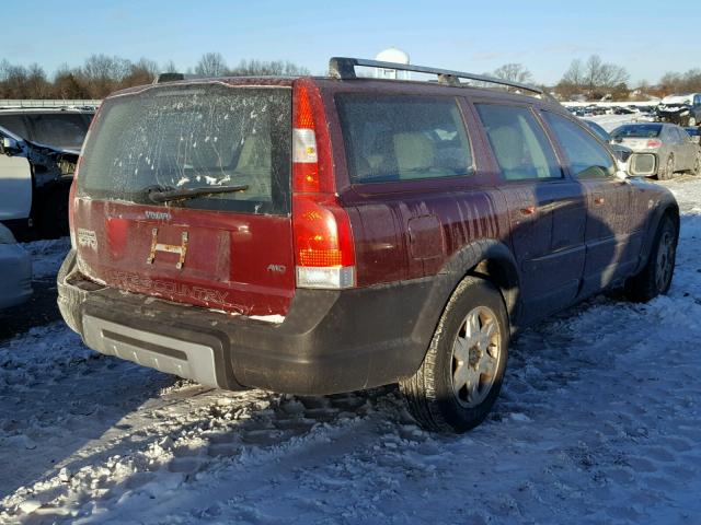 YV1SZ592351185561 - 2005 VOLVO XC70 RED photo 4