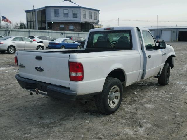 1FTYR10D28PA39774 - 2008 FORD RANGER WHITE photo 4