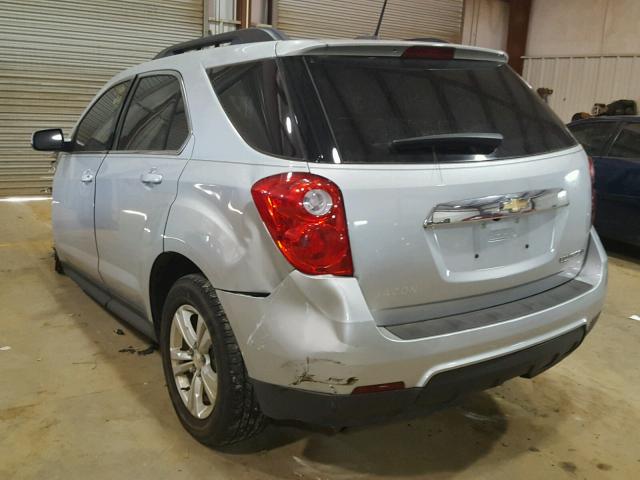 2GNALCEK7F6292843 - 2015 CHEVROLET EQUINOX LT SILVER photo 3