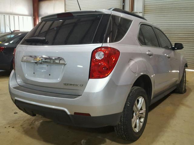 2GNALCEK7F6292843 - 2015 CHEVROLET EQUINOX LT SILVER photo 4