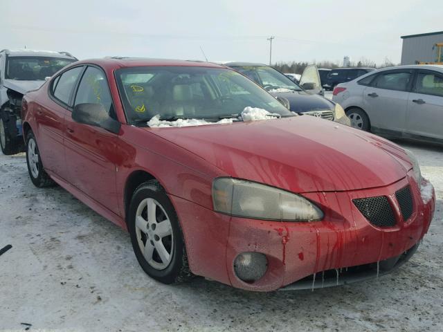 2G2WP552971215103 - 2007 PONTIAC GRAND PRIX RED photo 1