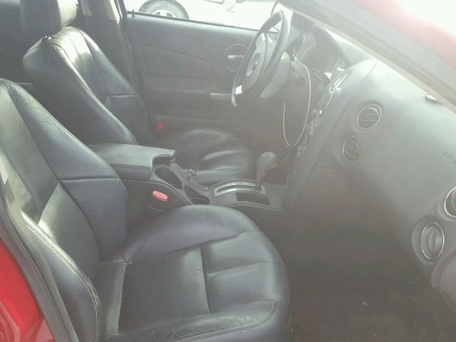 2G2WP552971215103 - 2007 PONTIAC GRAND PRIX RED photo 5