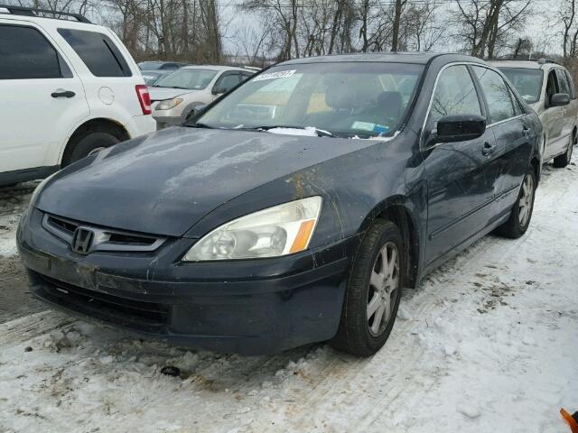 1HGCM66535A001508 - 2005 HONDA ACCORD EX BLACK photo 2