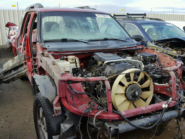 1GKES16S336206532 - 2003 GMC ENVOY XL BURGUNDY photo 1