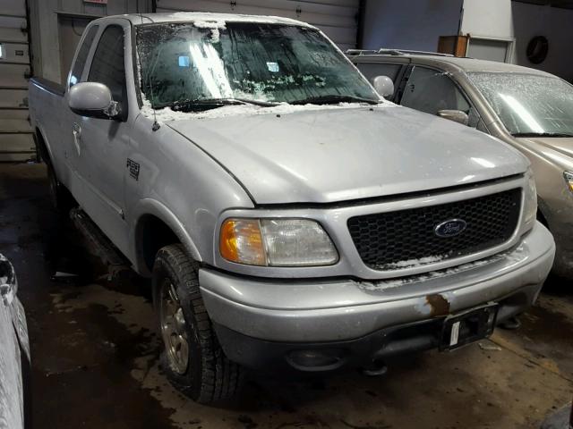 2FTRX18W72CA37365 - 2002 FORD F150 GRAY photo 1