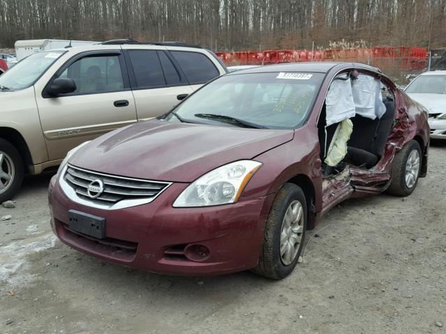 1N4AL2APXAN413248 - 2010 NISSAN ALTIMA BAS BURGUNDY photo 2