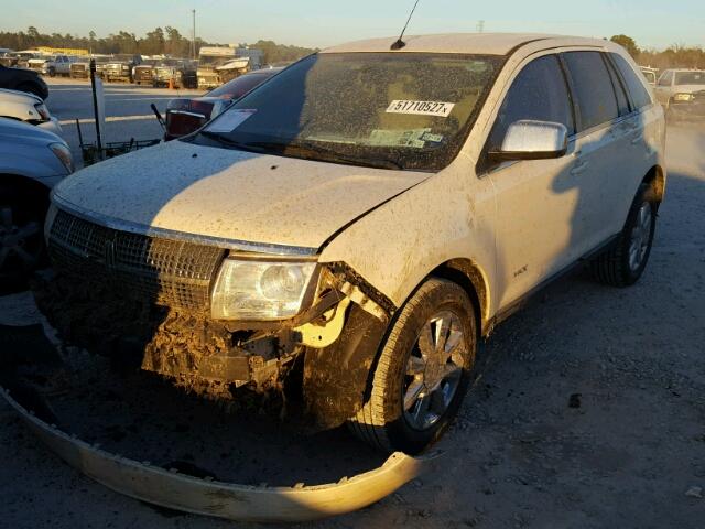 2LMDU68C17BJ37481 - 2007 LINCOLN MKX BEIGE photo 2