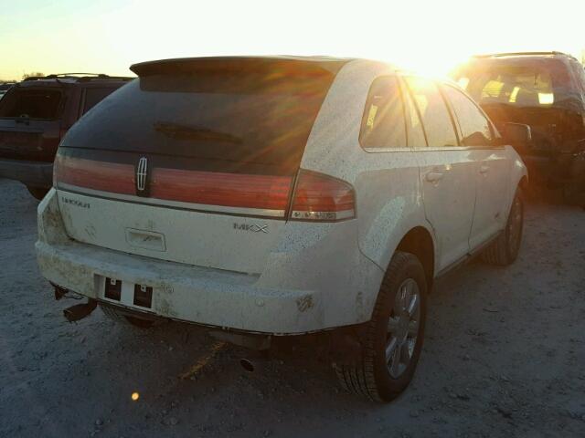 2LMDU68C17BJ37481 - 2007 LINCOLN MKX BEIGE photo 4