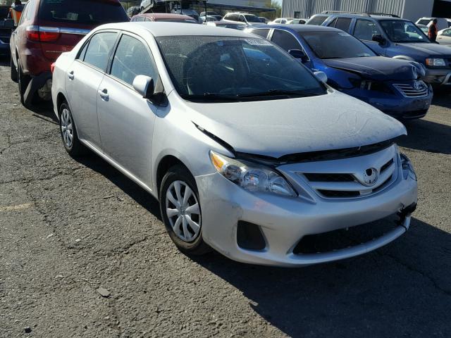 2T1BU4EE8BC735049 - 2011 TOYOTA COROLLA BA SILVER photo 1