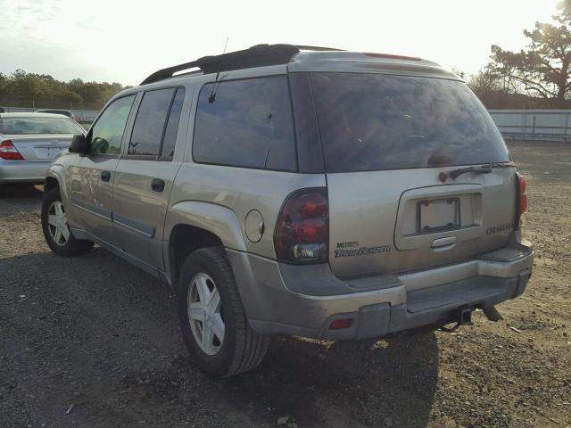 1GNET16S626113972 - 2002 CHEVROLET TRAILBLAZE GRAY photo 3