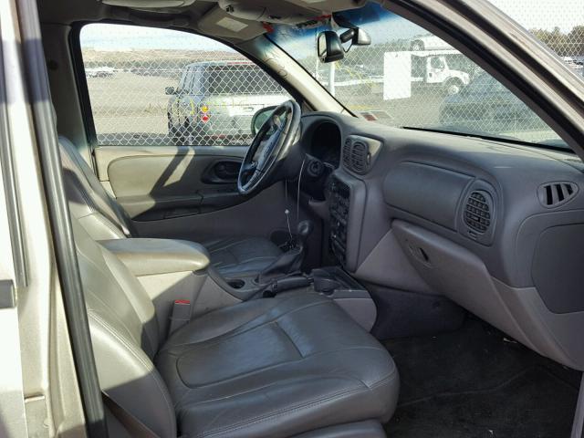 1GNET16S626113972 - 2002 CHEVROLET TRAILBLAZE GRAY photo 5