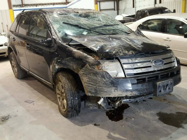 2FMDK36C48BA43955 - 2008 FORD EDGE SE BLACK photo 1