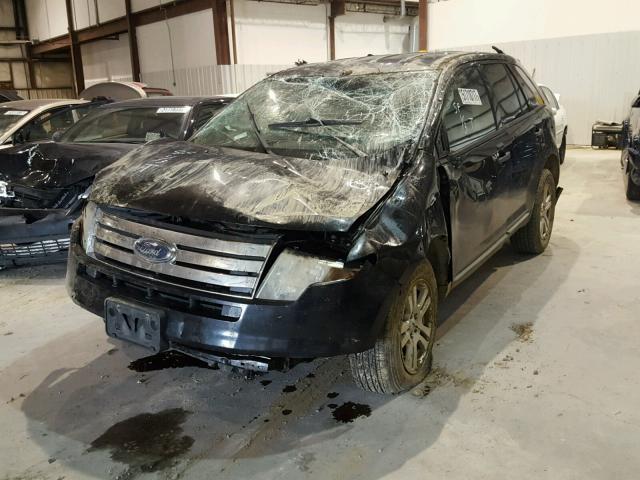 2FMDK36C48BA43955 - 2008 FORD EDGE SE BLACK photo 2