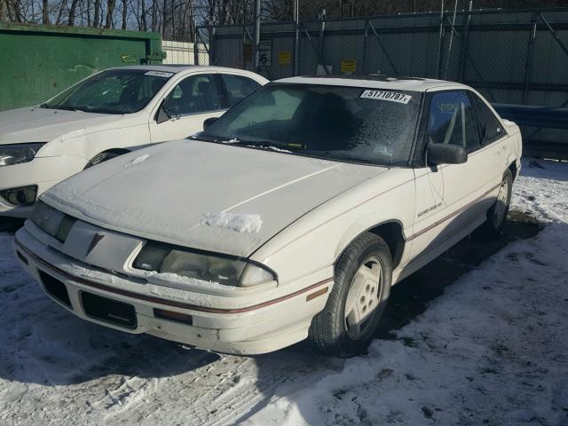 1G2WP14T2LF200318 - 1990 PONTIAC GRAND PRIX WHITE photo 2