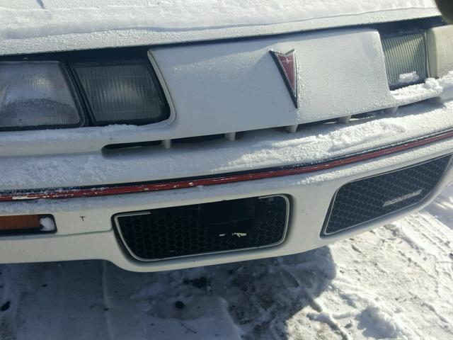 1G2WP14T2LF200318 - 1990 PONTIAC GRAND PRIX WHITE photo 9