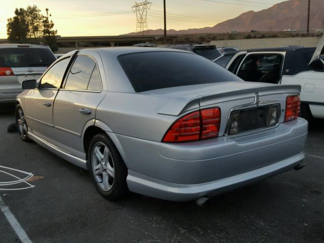 1LNHM87A41Y693447 - 2001 LINCOLN LS SILVER photo 3