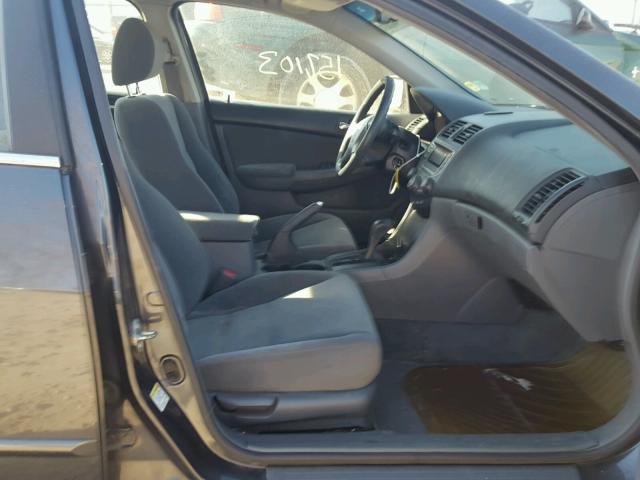 1HGCM56496A028117 - 2006 HONDA ACCORD LX BLUE photo 5