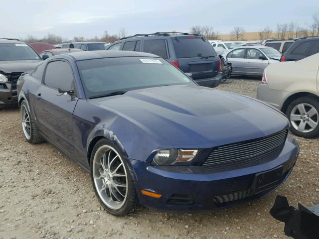 1ZVBP8AN1A5126575 - 2010 FORD MUSTANG BLUE photo 1