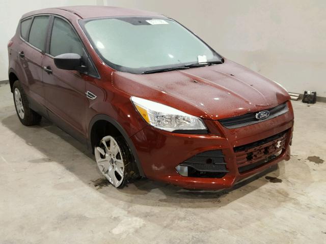 1FMCU0F79FUC11667 - 2015 FORD ESCAPE S MAROON photo 1