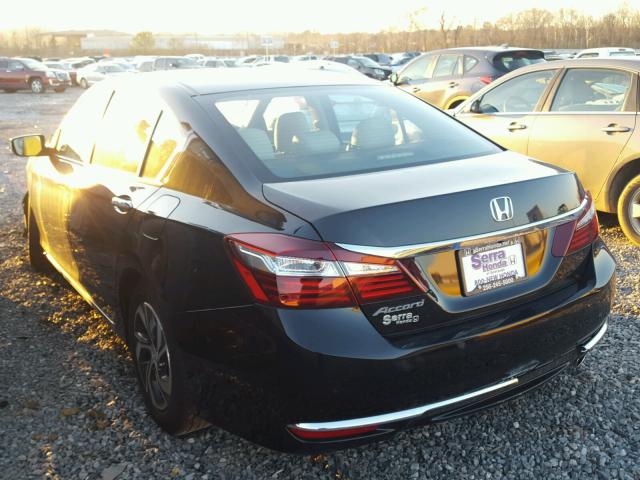 1HGCR2F34HA271649 - 2017 HONDA ACCORD LX BLACK photo 3