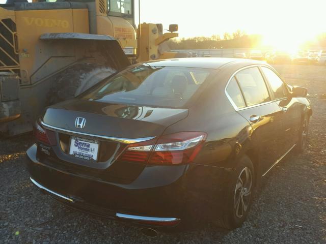 1HGCR2F34HA271649 - 2017 HONDA ACCORD LX BLACK photo 4