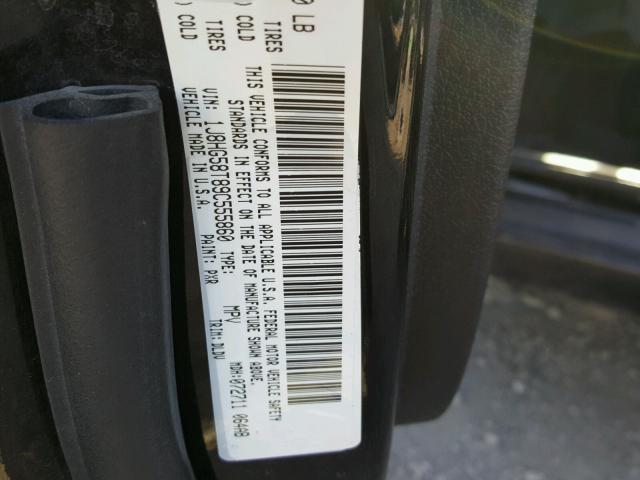 1J8HG58T89C555860 - 2009 JEEP COMMANDER 黑色 照片 10