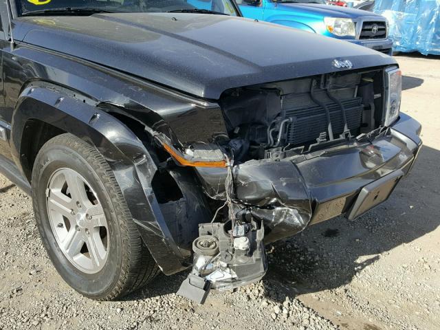 1J8HG58T89C555860 - 2009 JEEP COMMANDER 黑色 照片 9