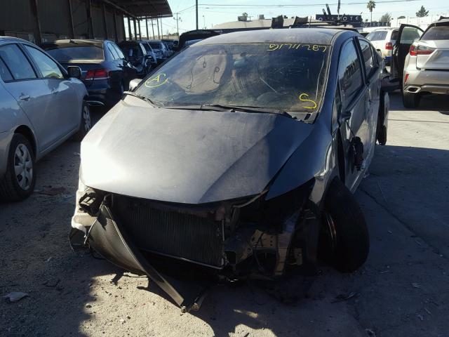 JHMZE2H77BS009936 - 2011 HONDA INSIGHT EX GRAY photo 2