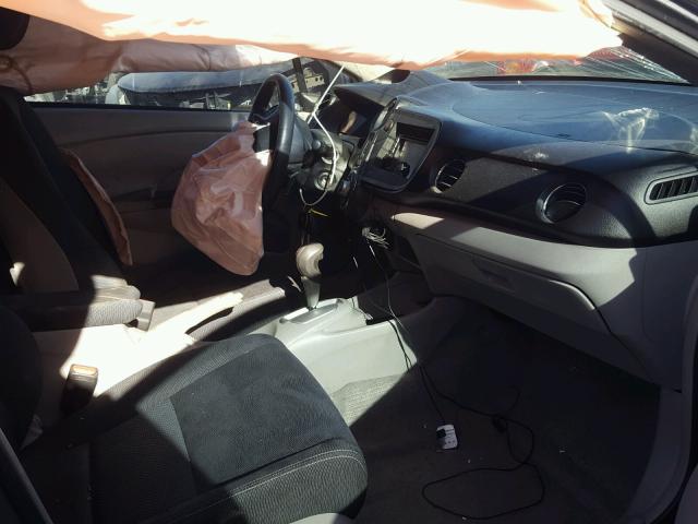 JHMZE2H77BS009936 - 2011 HONDA INSIGHT EX GRAY photo 5