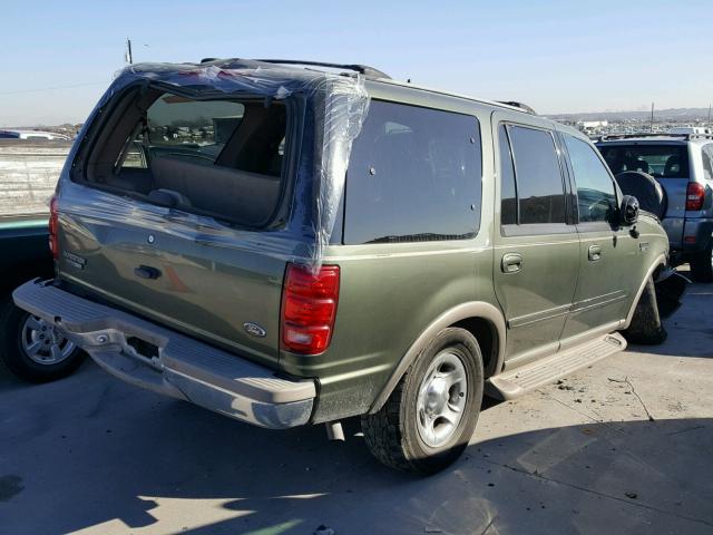 1FMPU18L6YLA58739 - 2000 FORD EXPEDITION GREEN photo 4