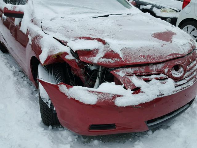 4T1BE46K89U396559 - 2009 TOYOTA CAMRY BASE RED photo 9
