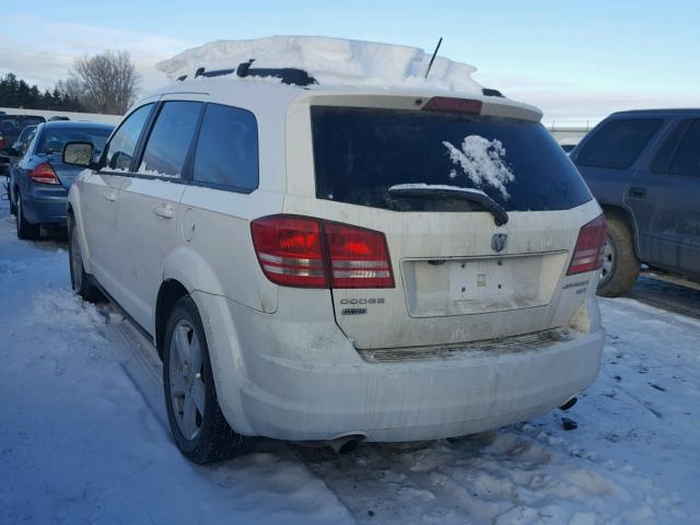 3D4GH57VX9T603353 - 2009 DODGE JOURNEY SX WHITE photo 3