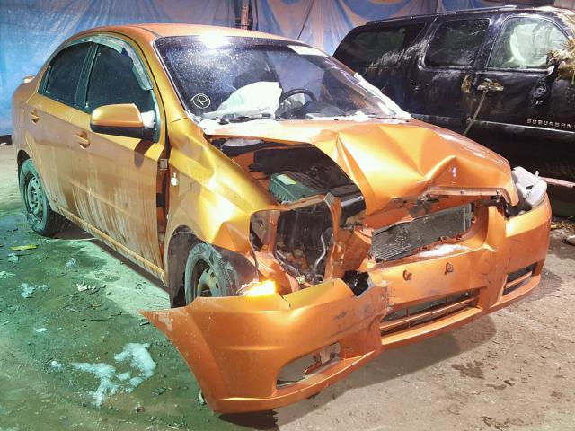 KL1TD566X7B128603 - 2007 CHEVROLET AVEO BASE Narıncı foto 1