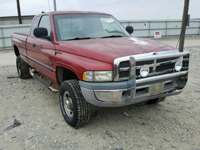 3B7KF2364XG147527 - 1999 DODGE RAM 2500 MAROON photo 1