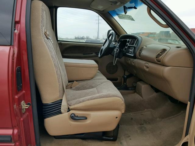 3B7KF2364XG147527 - 1999 DODGE RAM 2500 MAROON photo 5