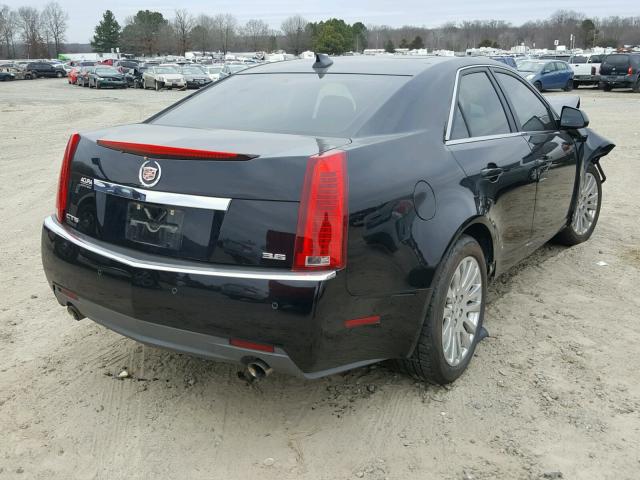 1G6DP5EV0A0114986 - 2010 CADILLAC CTS PREMIU BLACK photo 4